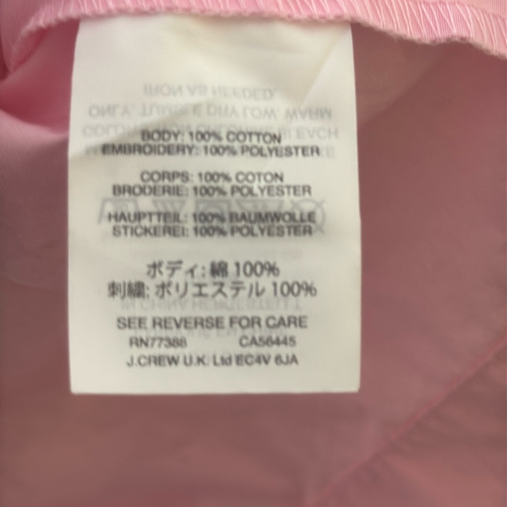Madewell Pink Wrap Blouse with Tie Front - Picture 9 of 9